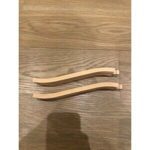 BRIO Wooden Railway Ascending Descending Bridge Ramp Tracks – Set of 2